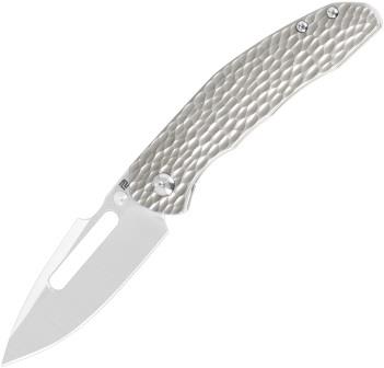 Artisan Boa Framelock Pocket Knife Gray Titanium S35VN - ATZ1862GFGY